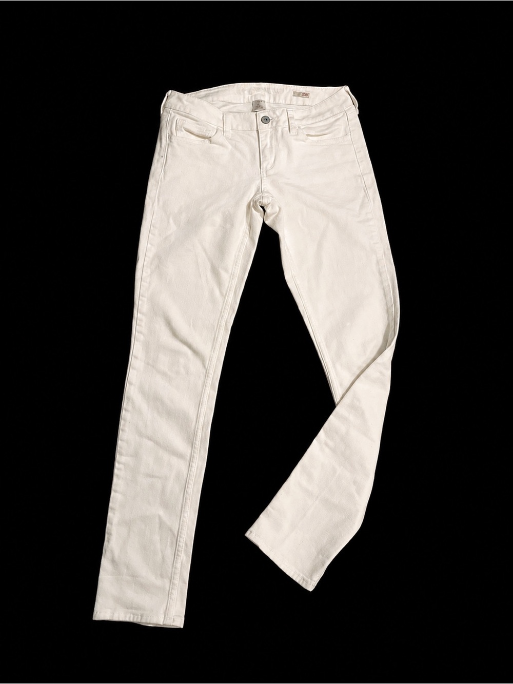 Arizona Jean Company Women's Straight Leg White Jeans